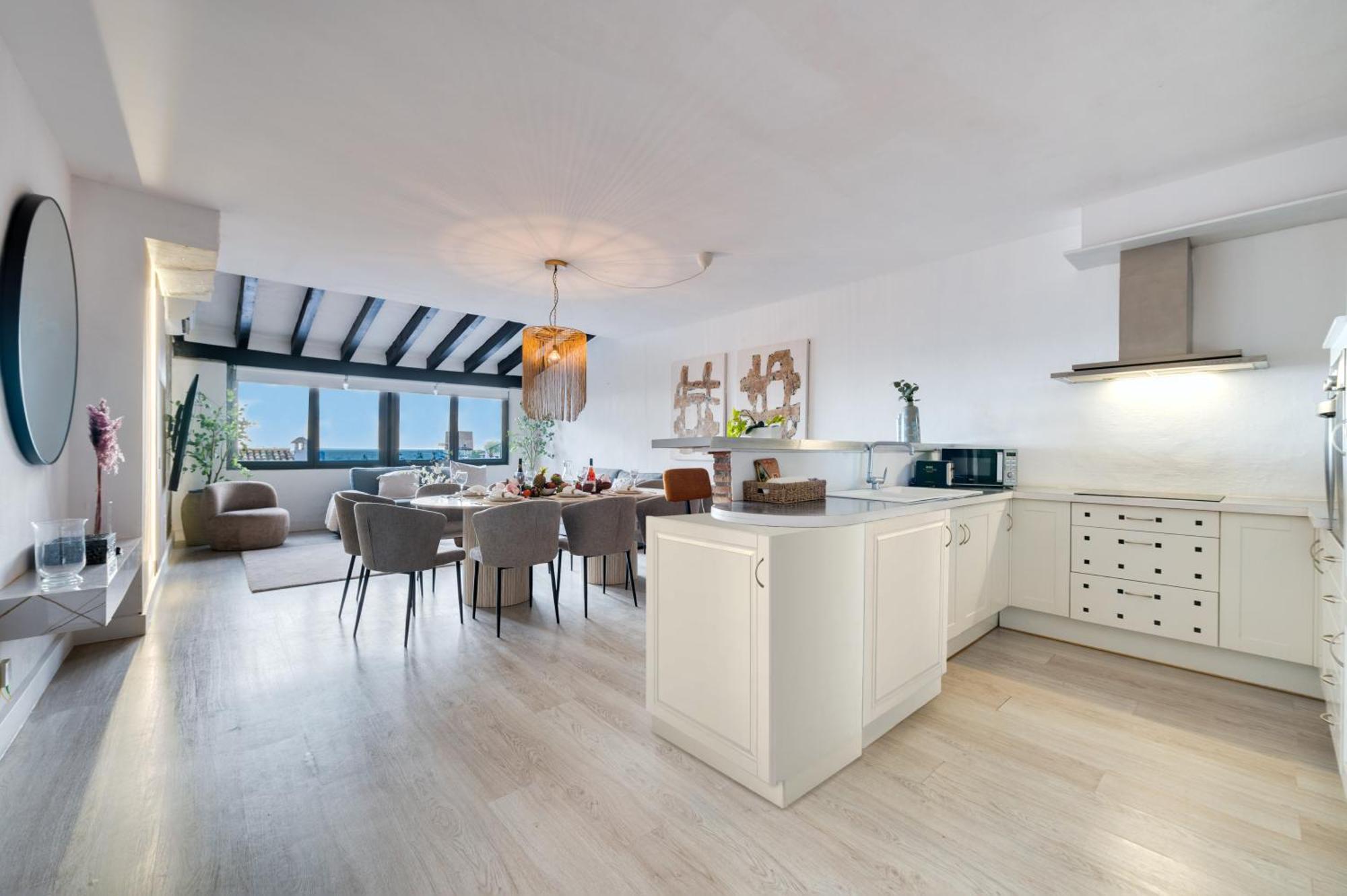 Vacation Marbella I Stylish 5Bdr Penthouse, Sea And Marina View 아파트 외부 사진